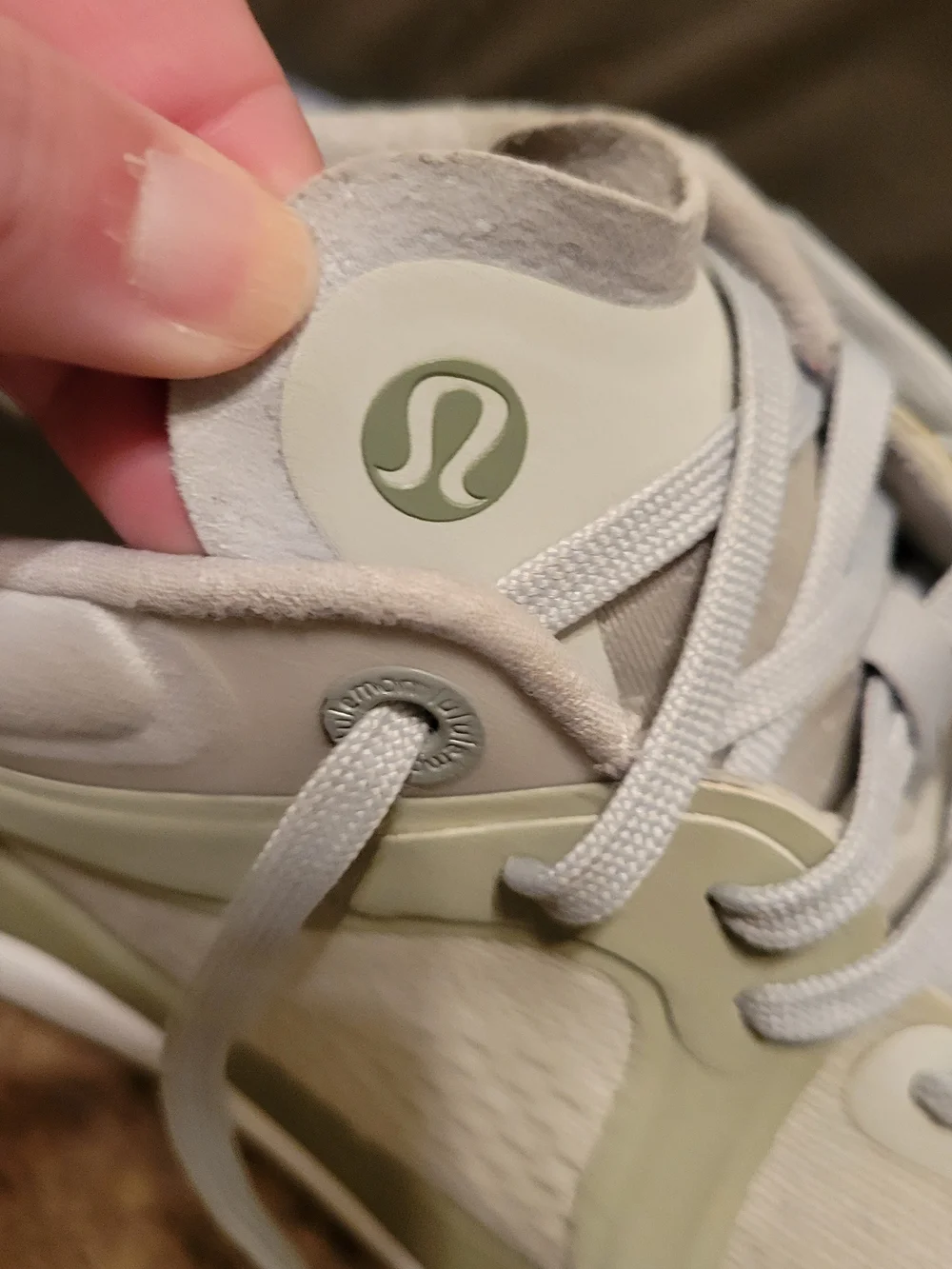 lululemon Chargefeel pale green sneakers